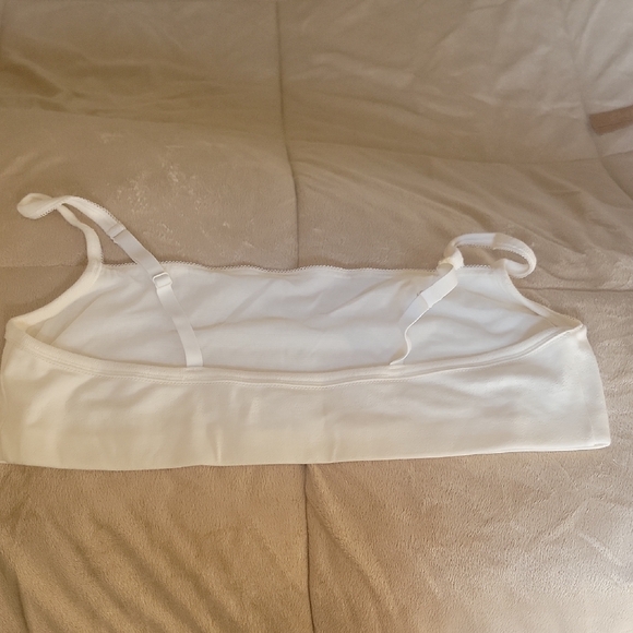 Women's Creme Scoop Bralette - Picture 2 of 3
